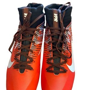NEW Nike Vapor Untouchable 2 PF Football Cleats 835646-208 Orange/BROWN 12.5